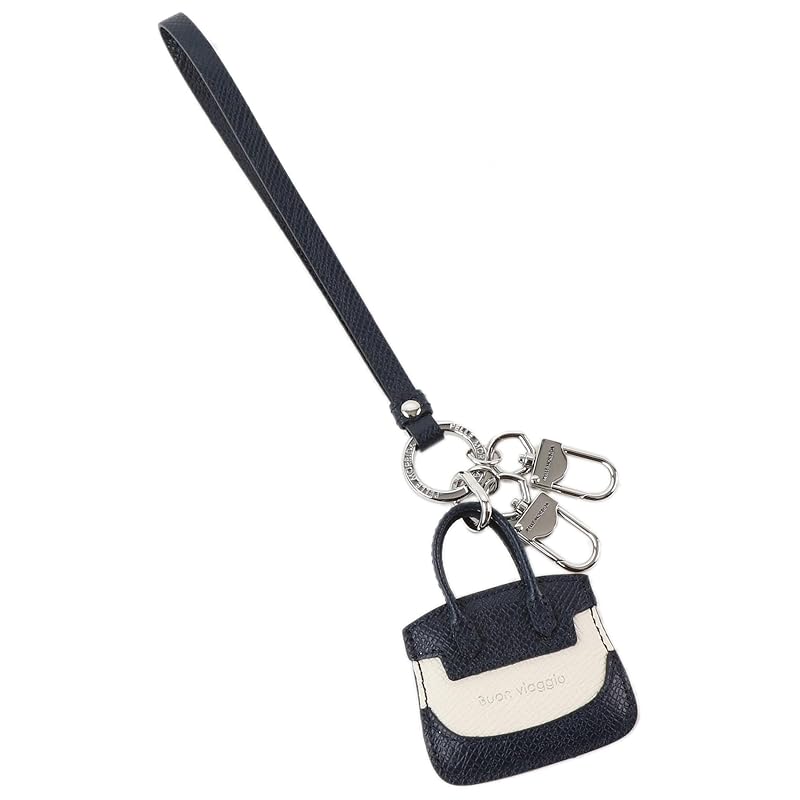 

[Pelle Morvida] key ring black PM-BAAC013-BK