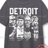 Detroit Vintage 90s Shirt and Kids Tshirt, Detroit Football Rap Tee