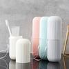 Travel Toothbrush Holder with Cup Portable Toothbrush Case with Rinse Cup for Bathroom Essentials and Travel