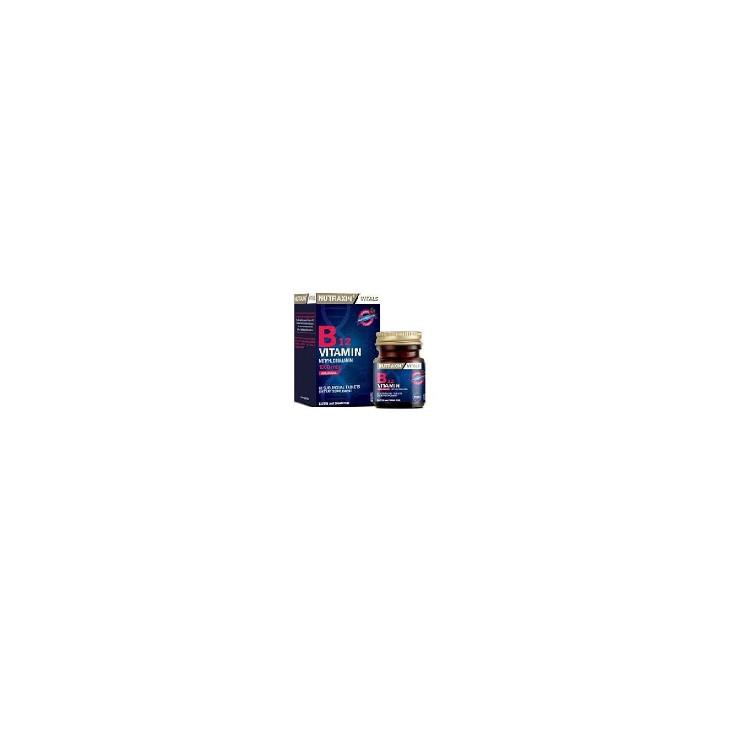 

Vitamin B12 60 Capsules Helping To Reduce Fatigue And Exhaustion