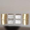 925 sterling silver small tile brushed stud earrings niche design earrings temperament light luxury versatile earrings tide