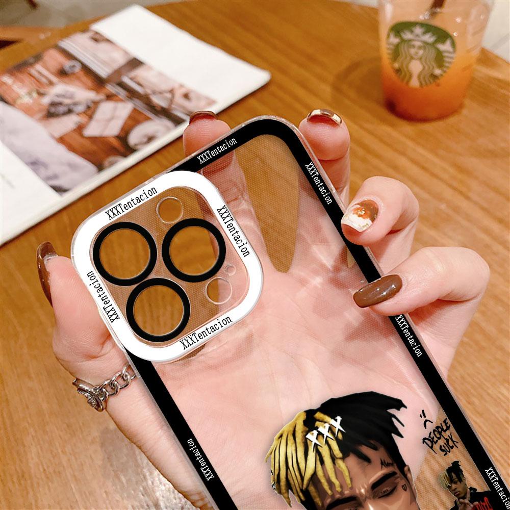 Rapper X-XXXTentacion 17 Cover Clear Phone Case For Redmi Note 15 14 13 12 12S 11 11T 11S 10 9 10S 9S 8 Pro Max Plus Case Shell