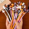 4Pcs Halloween Series Shake Pen 0.5Mm Neutral Pen Creative Cute Gel Pen Student Prizes Stationery Back To School Gift