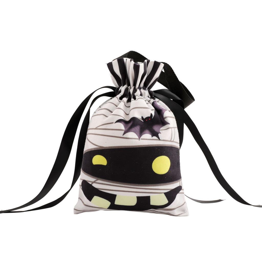 Halloween Props Pumpkin Trick Or Treat Ghost Face Ghost Gifts Sugar Bag Party Festive Atmosphere Tote Bag Non-Woven Gift Bag