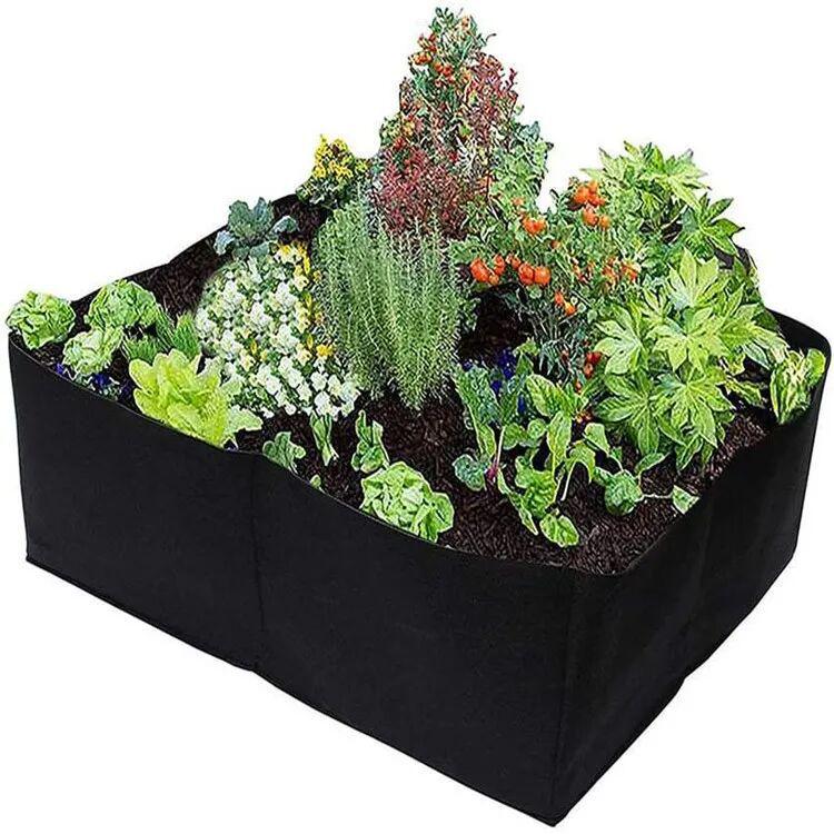 Detachable Felt Multi-Grid Planting Bag for Vegetables, Flowers, and Grass