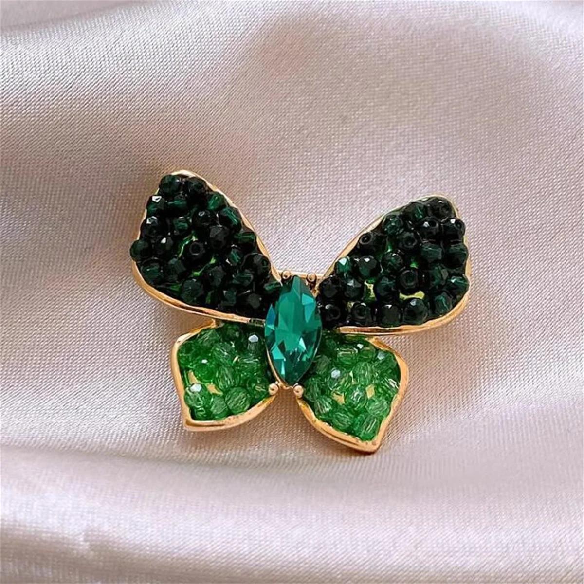 1Pc Exquisite Butterfly Brooch Y2K Fashion Pin Romantic Charm Jewelry Accessories Party Daily Gift Giving Hot Selling Wholesale