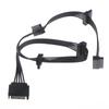 15 Pin Sata Power Supply Splitter Cable Hard Drive 1 Male To 3/4/5/6 Female Extension Power Cord For Diy Pc Server