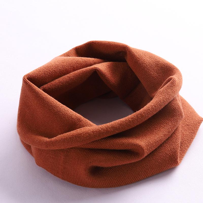 Unisex Strick-Nackenschal Snood Pullover für Frühling & Herbst - Einfarbige, Kälteschutz, Vielseitig