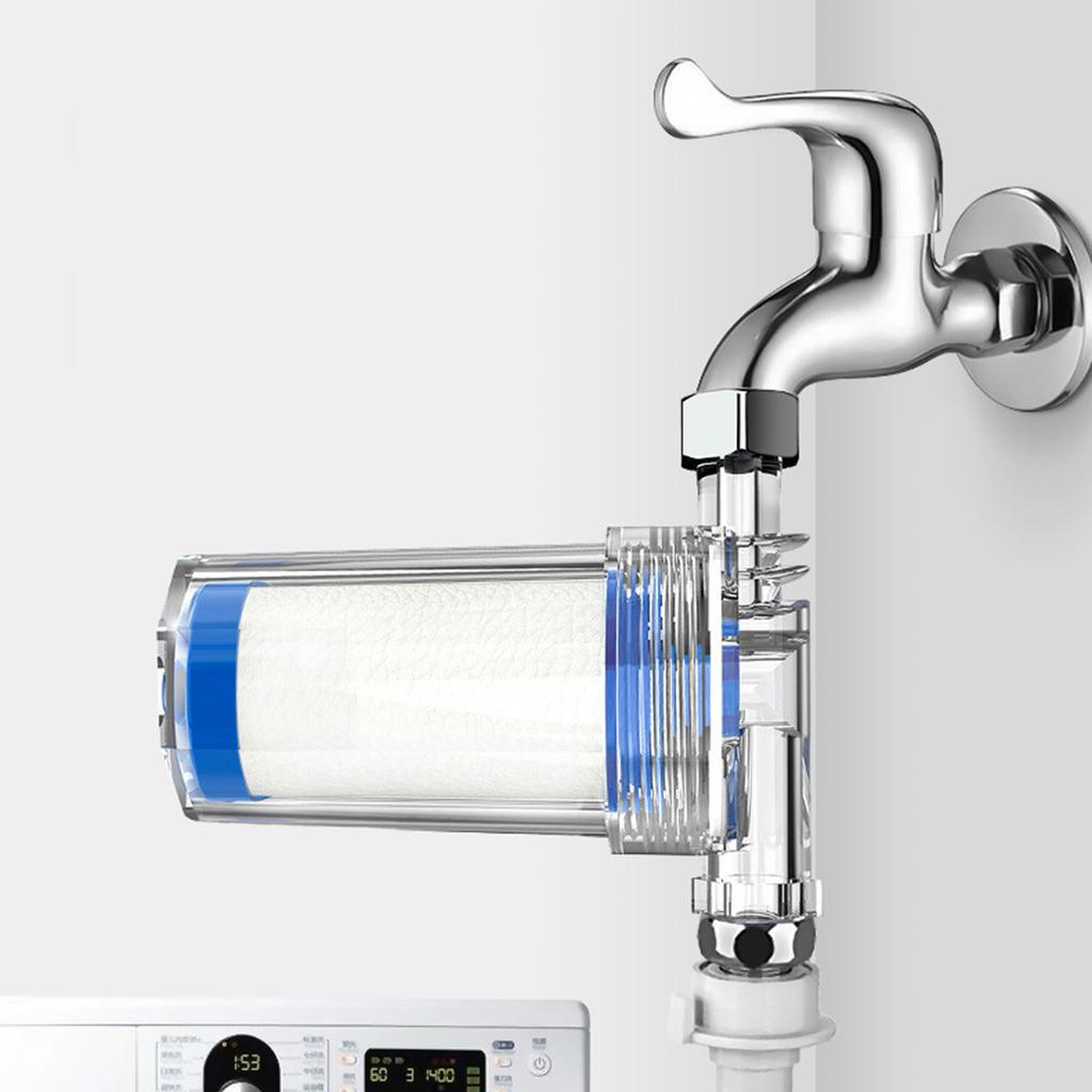 Durable Filter Shower Filter Leak Proof Connector Filter Dirt Filter Water Filter Element Plastic Material for Home Use
