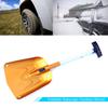 Aluminum Sport Utility Shovel Lightweight Perfect Snow Shovel for Car Camping & Other Outdoor Activities Gold/Red