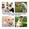 SCHITEC Dog Toys with Sound [Set of 6] Chew Toys for Stress Relief, Lack of Exercise, Egg Shape, Suitable for Puppies and Small Dogs