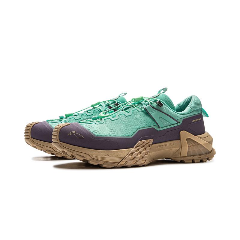 Li Ning Xingchuan Pro Comfortable Outdoor Sports Fashion Versatile Shock Absorbing Non-Slip Wear-Resistant Low-Top Hiking Shoes AHTU017-13