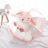 1 PC Automatic Folding Umbrella - Cute Pink Lamb Pattern, Portable & Foldable Design with 8 Ribs, Christmas Birthday Gifts