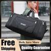 Oxford Fitness Bag Large Capacity Yoga Sports Backpack Multifunctional Adjustable Shoulder Strap with Zipper for Travel Swimming