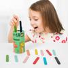 Children's Color Classification Bucket Kindergarten Baby Color Cognition Hand-Eye Coordination Sensory Training Educational Toys