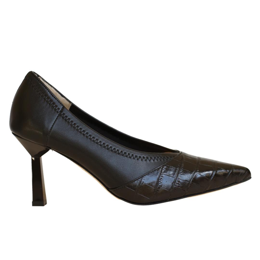 

Женские туфли на высоком каблуке из натуральной кожи 35