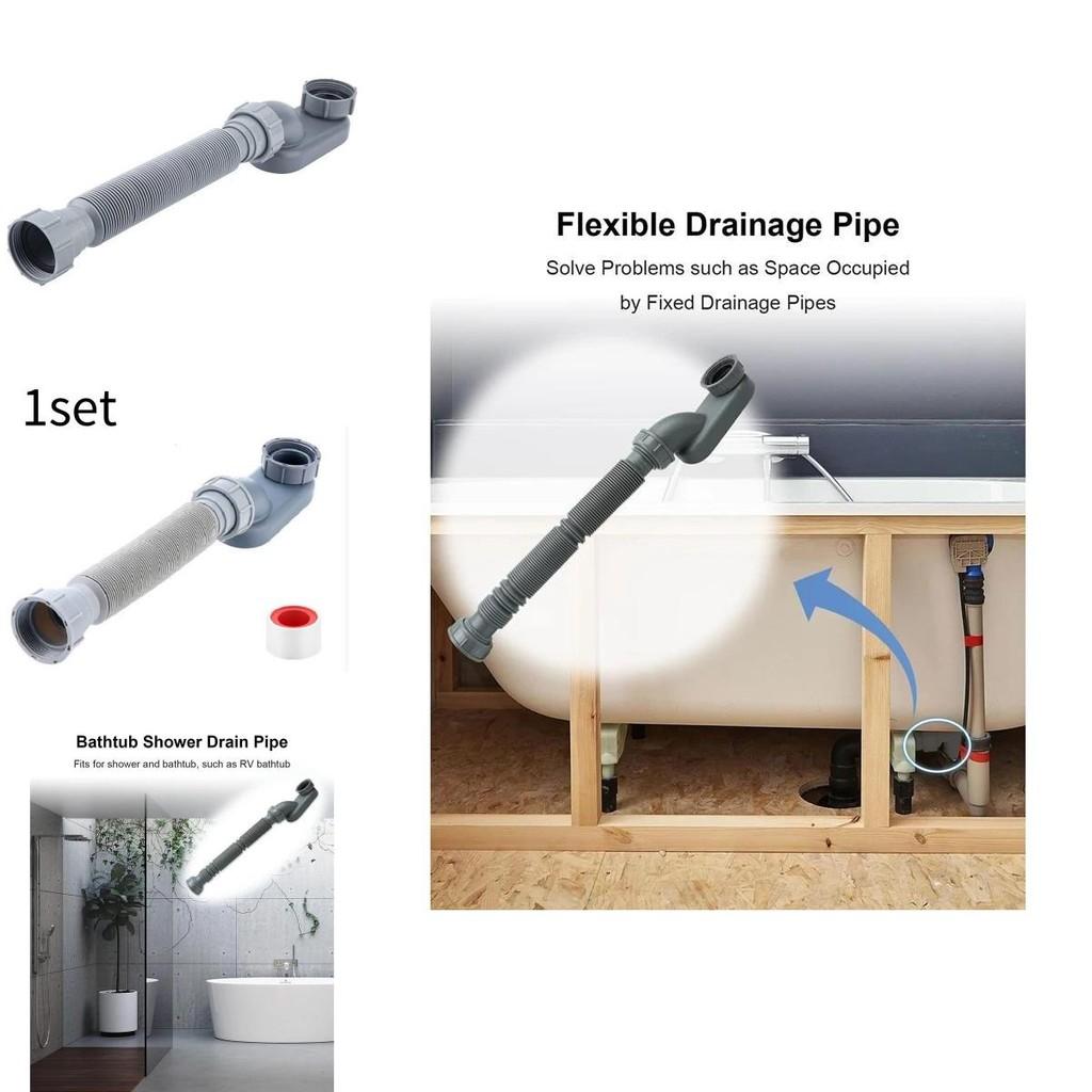 1/2 Bathtub Drain Modern Simplified Bathtub Drain Pipe For Shower And Bath Drainage