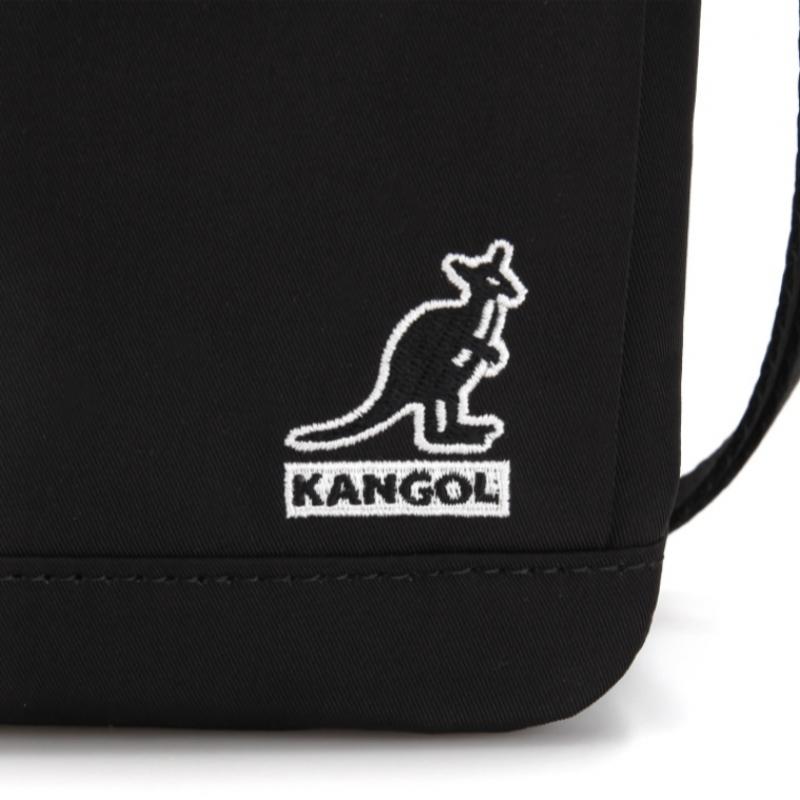 KANGOL Easy Travel Dual Crossbag Black 3402