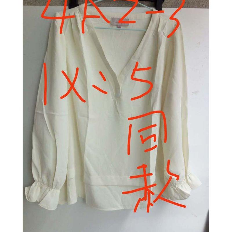 

Long Sleeves Chiffon Shirt for Women 100.00kg Plus Size Women s Clothing 2023 New Arrival Plus Size Ladies Cover Belly Early Spring Tops Hide Meat Creamy-white 1X
