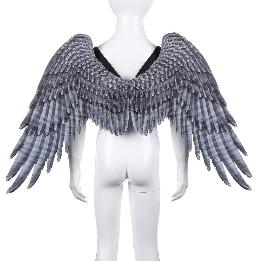 Handmade Craft Princess Wings Non-woven Fabric Kids Party Wings Cosplay Elf Wings Children
