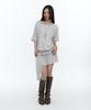 Rough Neck Waist Tie Dress