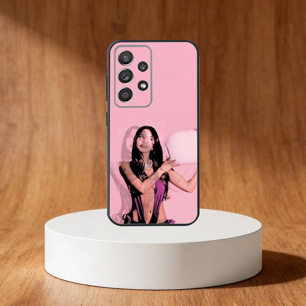 

Latin Pop E-Emilia Mernes Phone Case For Samsung S25,S24,S21,S22,S23,S30,Ultra,S20,Plus,Fe,Note,10,9,5G Black Cover Samsung S21plus