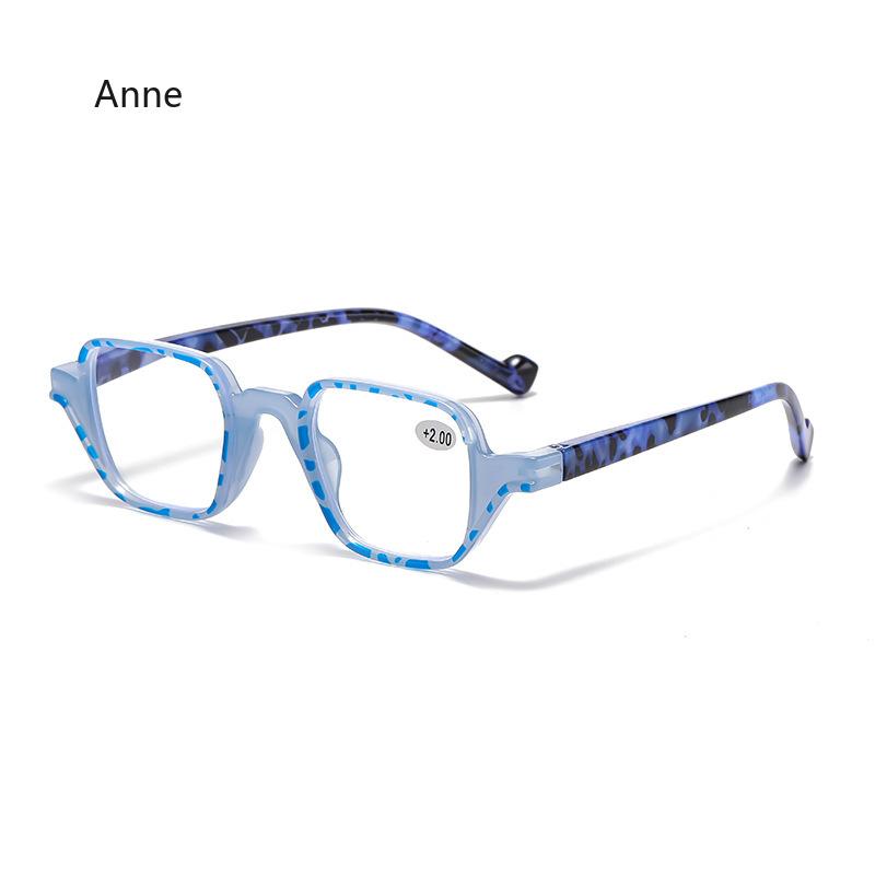 Square Computer Reading Glasses Frame Fashion Europe&America Anti-Blue Light Presbyopia Eyeglasses +1.0+1.5+2.0+2.5...+4.0 gafas