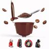1/3pcs Refillable Coffee Capsules Filter Cup Compatible Taste Adapter Reusable Nescafe Dolce Gusto Machine Pod Compatible Kit