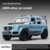 1/22 Scale Metal Diecast Brabus G800 Toy Cars Models Rubber Tires SUV Vehicles Toys 6 Doors Opened Off-road Collection Model Boys Gifts
