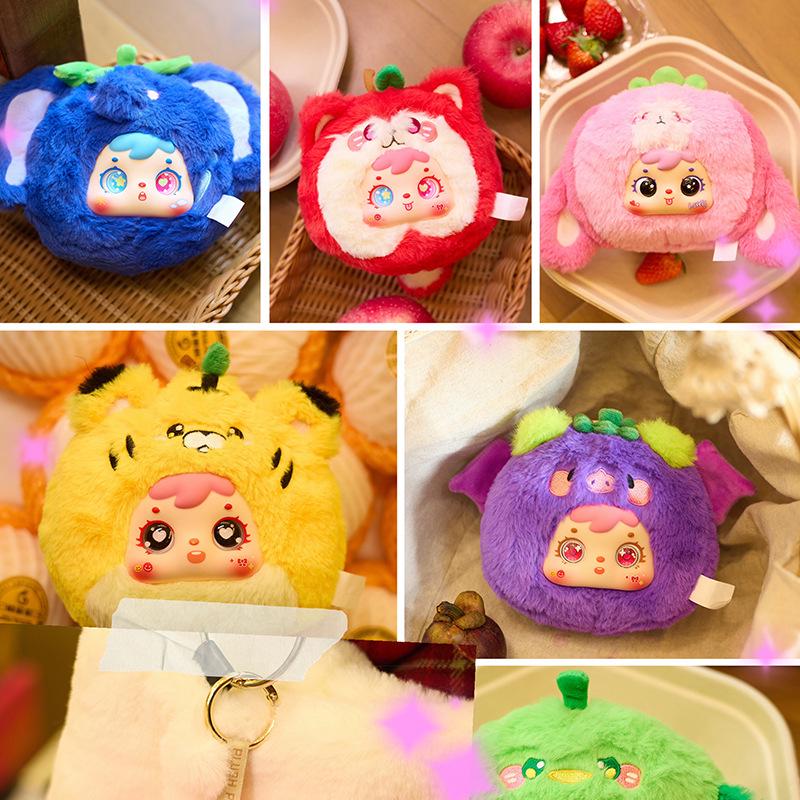 San Mao (Samuel) Girl Doll Finding Nemo Plush Keychain - Trendy Toy Bag Accessory