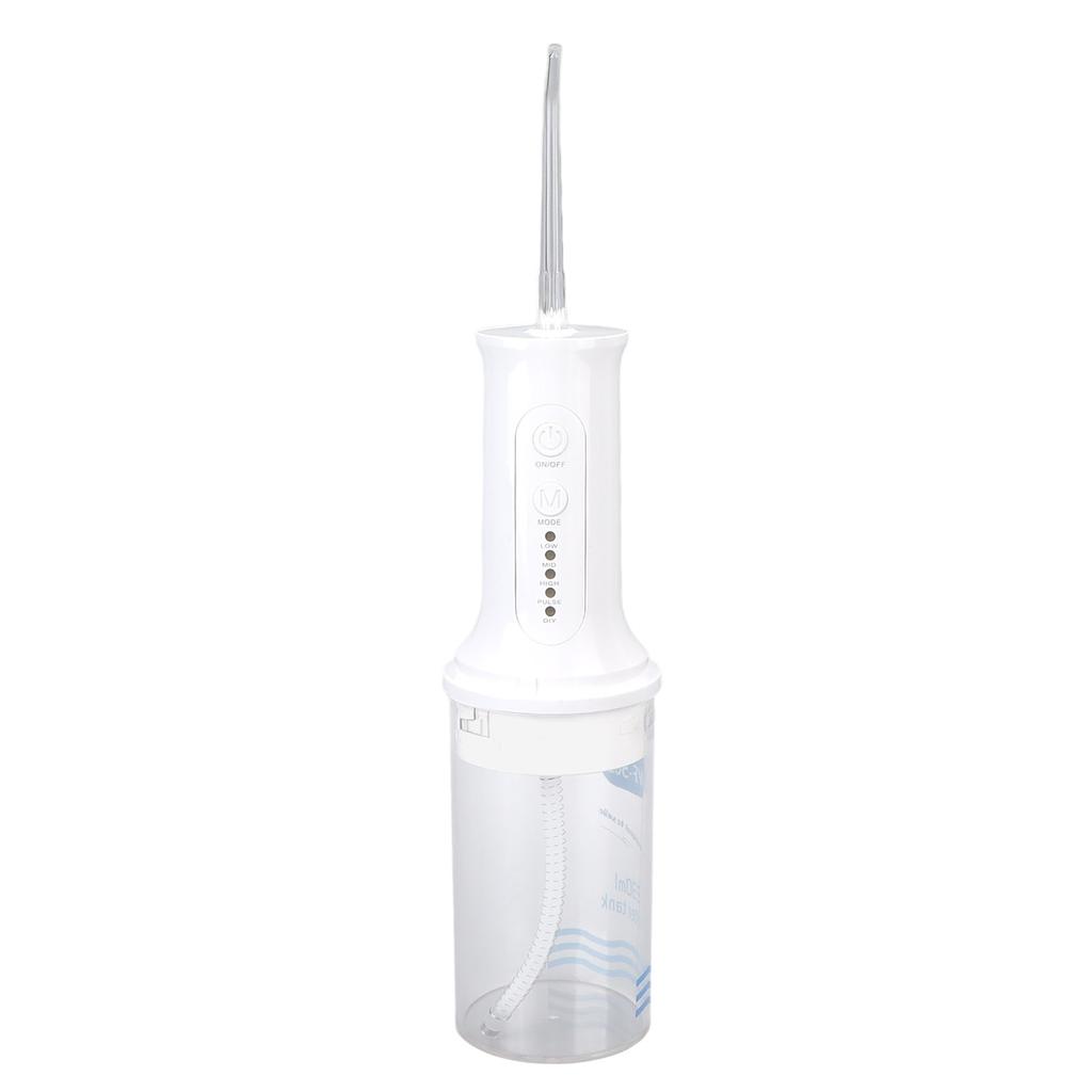 Cordless Water Flosser 4 Modes IPX7 Waterproof Portable Water Teeth Pick Cleaner for Home Travel