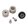 Extruderzahnrad Ni-beschichtet Gehärteter Stahl Vollmetall Filament-Antriebszahnrad für K1C K1 Maximaler 3D-Drucker Zubehör