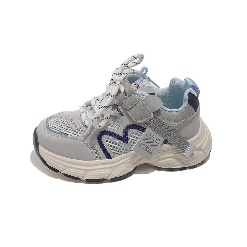 Breathable Sports Shoes, Casual Shoes, Boys Shoes 27 синий