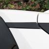 2pcs ABS Carbon Fiber C-Pillar Rear Window Post Molding Cover Trims Decorative Accessories for Toyota RAV4