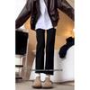 Women's Black Straight Leg Elastic Cropped Jeans - Plus Size & Petite, Slimming Fit 2026