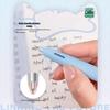 Colin Link Click Gel Pen - Cute Cat Eye Black Pen for Students, Style 1046.