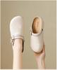 2026 Spring/Summer New Boken Cool Slippers for Lazy Women, Thick Bottom Outskirt, Retro Baotou Half Slippers