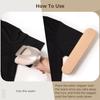 2Pcs Double Side Grooved Sewing Press Block Solid Heavy Wood Quilting Tool  Quilt Quilting Work