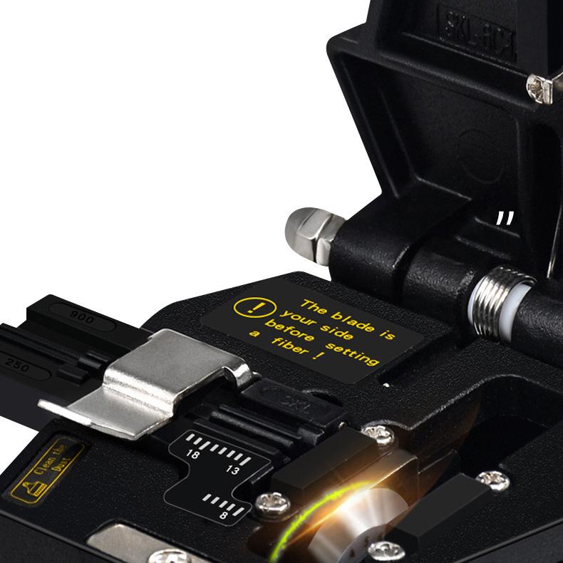 6C tăietor de fibre optice de înaltă precizie, tăietor de cabluri din piele pentru sudare la rece