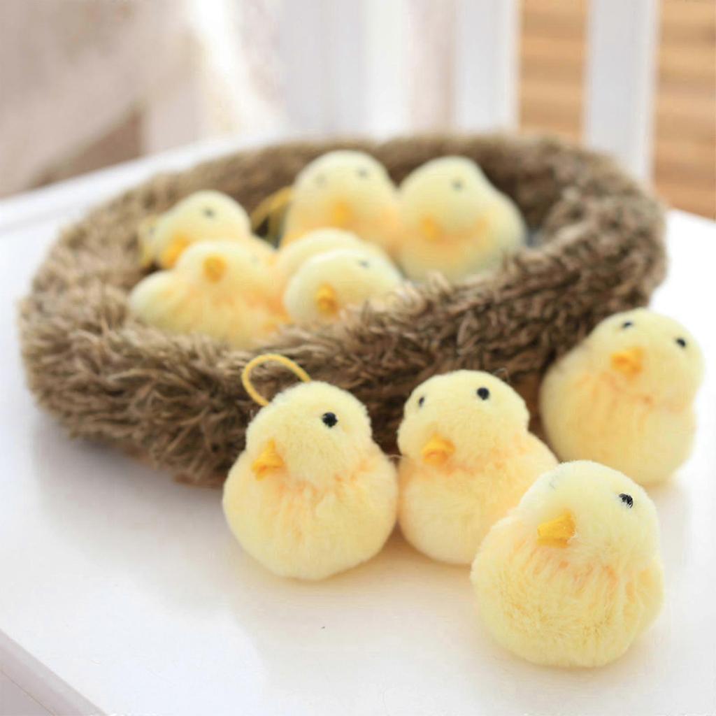 26-27 Mommy Farm Hen Plush With Hen Plush,Eggs,Chicken Toys Christmas Easter Basket Gifts Children's Birthday Party Surprise