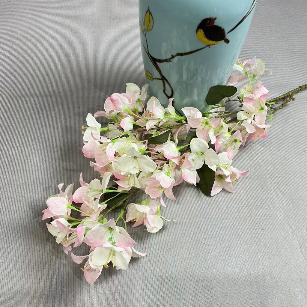 10pcs Artificial Bougainvillea Flower Silk Bougainvillea Tree Branch