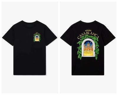 2026 T-shirt di Lusso Leggero Uomo e Donna 100% Cotone Camicie Y2K Manica Corta di Alta Qualità T