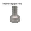 Ruitongsheng 304 Stainless Steel Internal Thread Hose Barb Connector