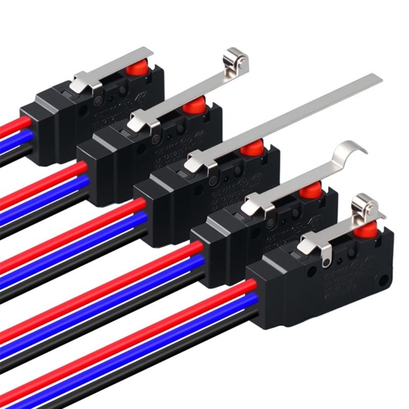 Waterproof Small Travel Limit Switches 2 Wire Normally Open/Closed Dustproof Control for Automation Devices Use