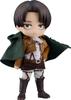 Good Smile Company Nendoroid Doll Attack On Titan Levi and Plastic Painted Movable Figure Non-Scale Cloth, Magnet,