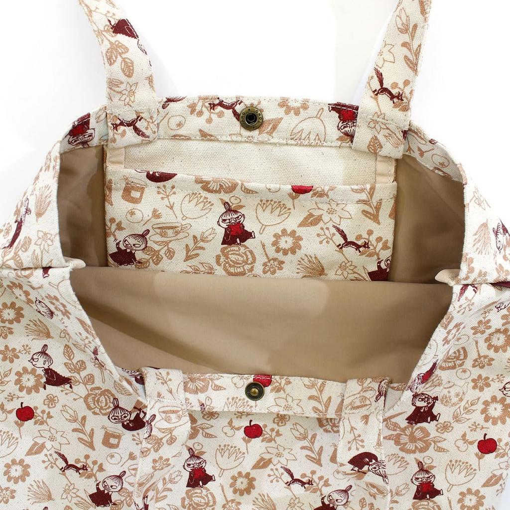 Hapitas Moomin Tote Bag HAP 6009 with Back MC5 Picnic Pocket,