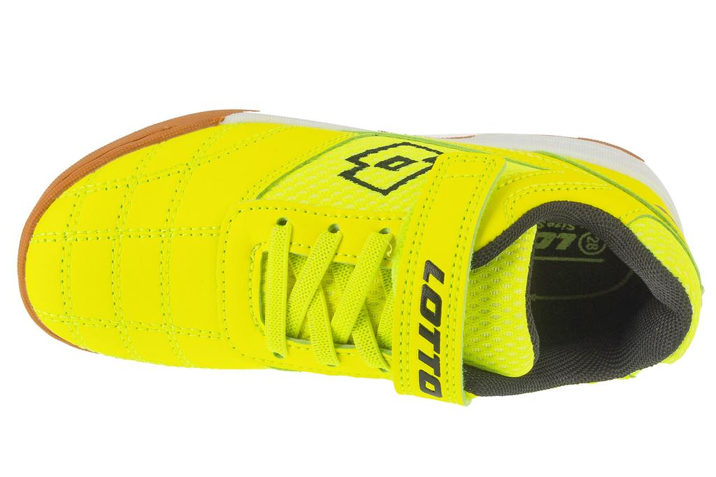 Lotto Pacer K, for Boy yellow Indoor football trainers