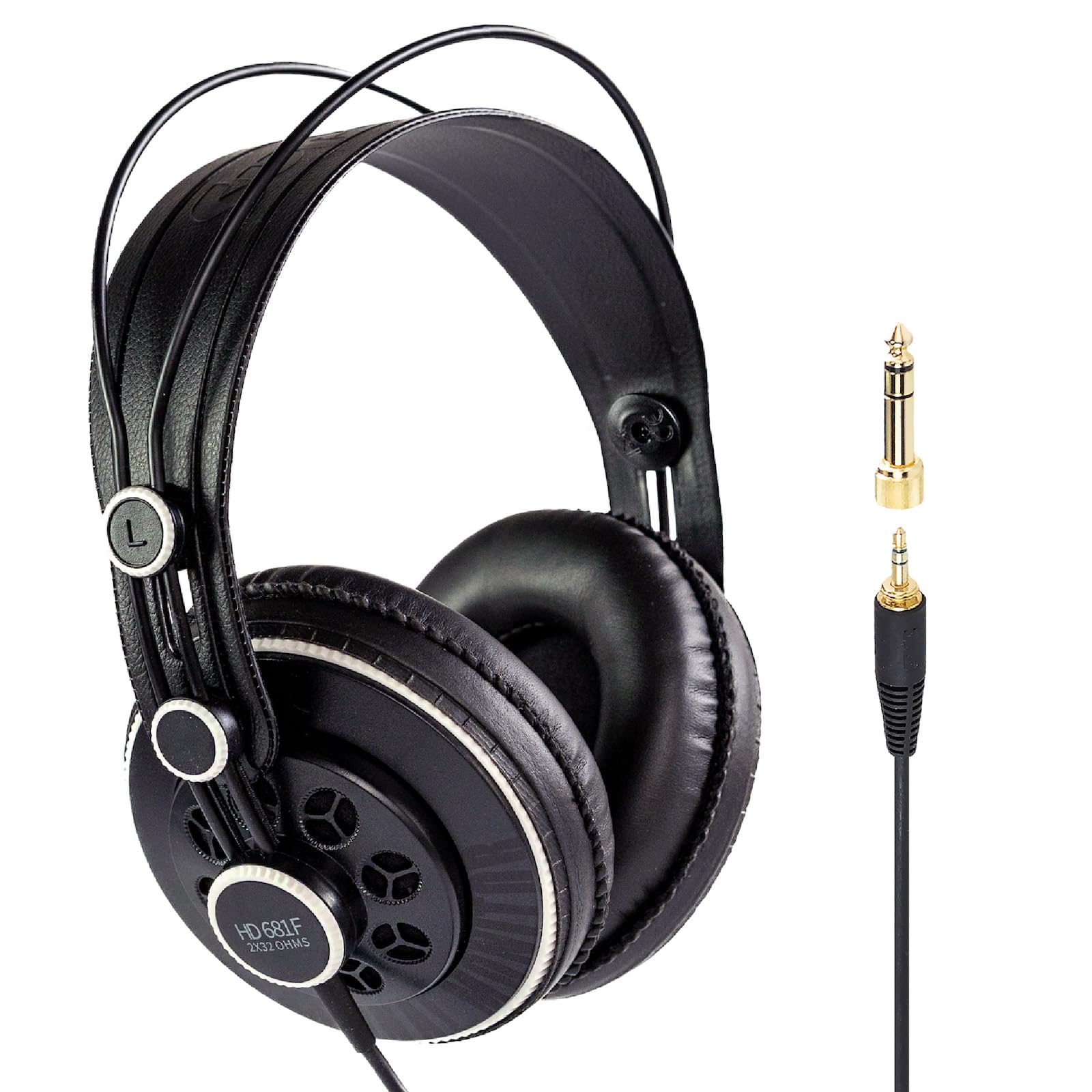 

Професійні моніторні навушники Superlux HD681F напіввідкриті чорний