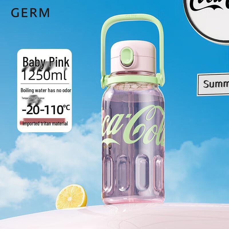 

Gemini Coca-Cola Co-Branded Large Capacity Straw Water Bottle