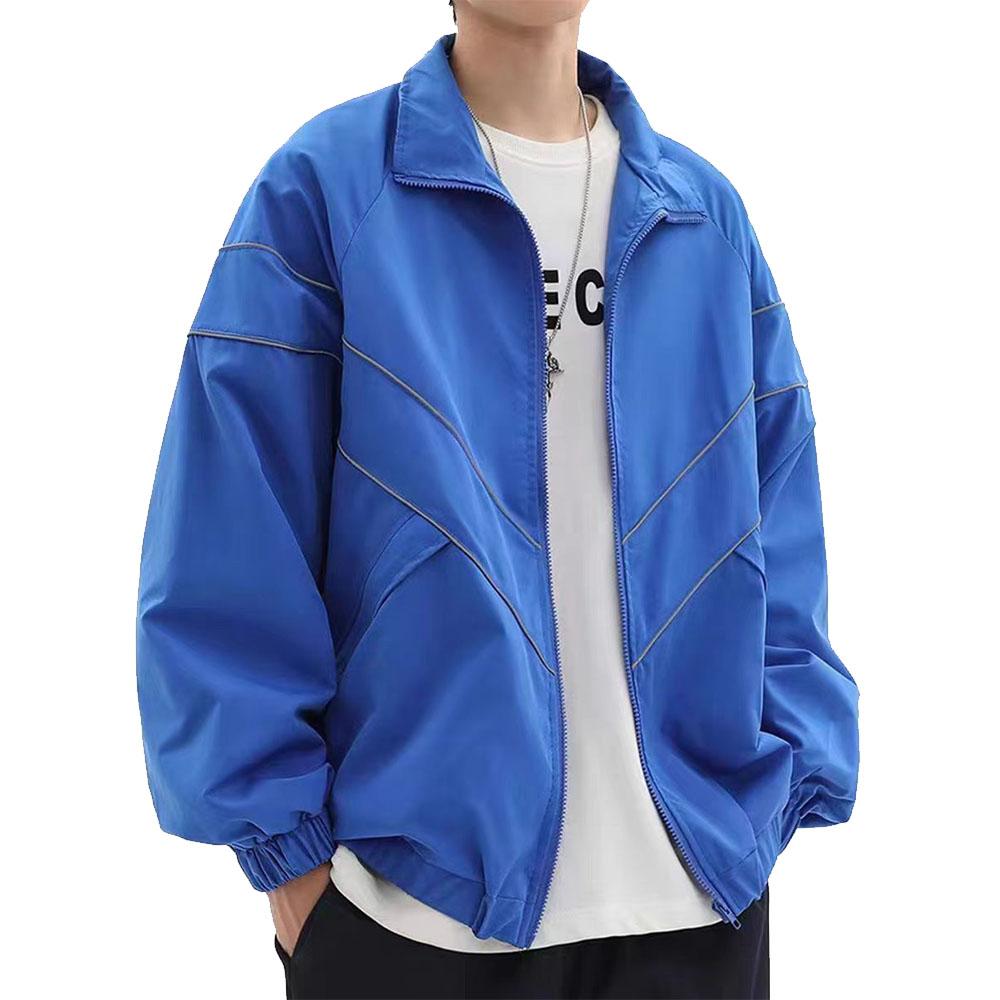 Retro Casual Sport Jackets for Men Women Spring Autumn Outdoor Jacket Harajuku Hip Hop Oversized Jacket